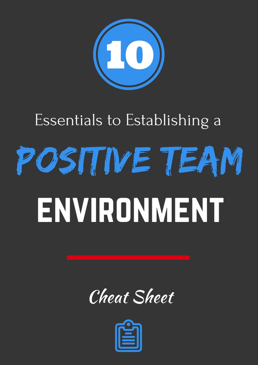 Does your TEAM ENVIRONMENT need a boost? 

DOWNLOAD this free Cheat Sheet for Coaches! —>  theexcellingedge.com/how-to-establi…

#coaching #youthsports #teamculture