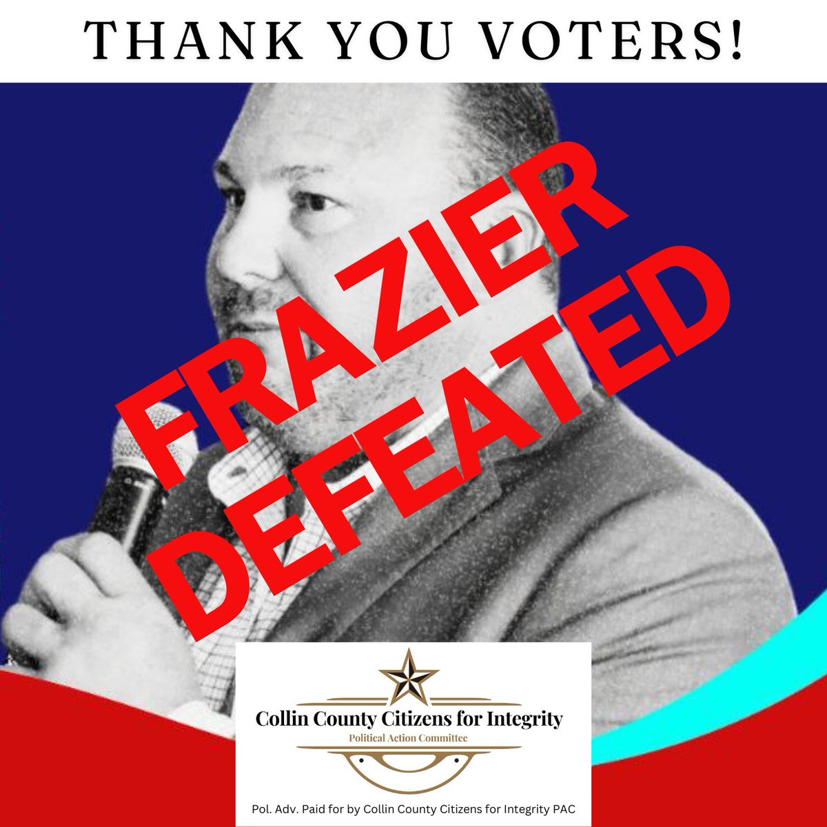 Thank you Voters! #txlege #firefrazier