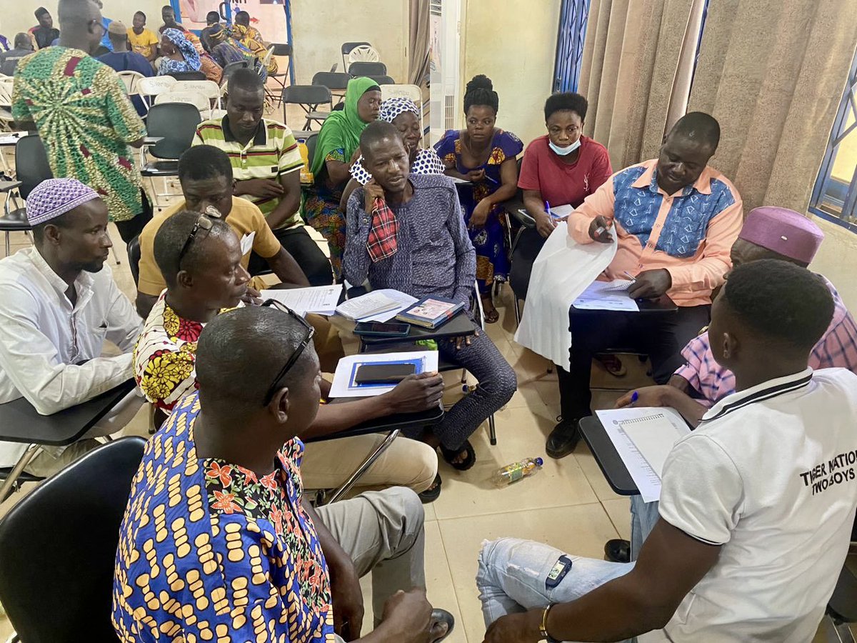 Traditional & Religious leaders play a key role in the promotion of peace in🇬🇭. Under our Peacebuilding Fund Project, we join @PeaceCouncilGh to engage some trad & religious leaders in Bawku West & Garu Districts in the Upper East Region🇬🇭to use their platform to promote #Peace