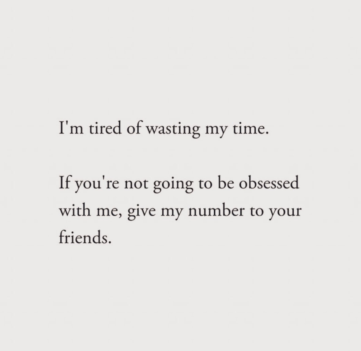 I'm tired of wasting my time…, image size:1179x1147