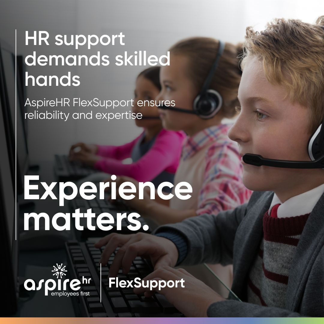 AspireHRInc's tweet image. Don&apos;t leave your critical HR systems to chance – Experience Matters.
AspireHR FlexSupport&apos;s on-shore team brings years of combined SAP experience to support your HRIS team whenever you need us.
buff.ly/42jpjQJ 

#HCMSupport #HRIS #HCM #HRTechnology #ManagedServices