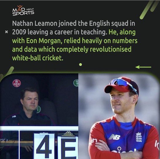I didn’t know the fact that Nathan Leamon was a KKR analyst in the 2024 IPL. He is a Cambridge University graduate who became an England Cricket Team analyst. Under him, England won the 2019 WC & the 2022 T20 WC.Eng has dominated in whiteball since Leamon's arrival as an analyst.