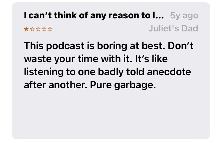 Daily Review of The Stuttering John Podcast.