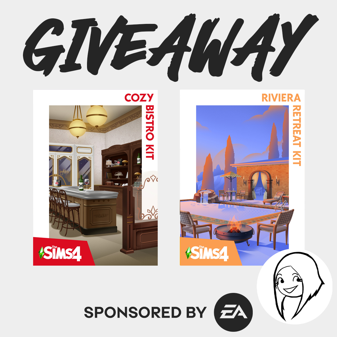 💥GIVEAWAY💥
Thanks to #EACreatorNetwork, I have 2 codes for Cozy Bistro Kit & Riviera Kit to give away !
To enter:
▫️ Like this tweet 💙
▫️ Follow me !  
▫️ Comment which kit you'd like
▫️ Retweet !
Winner will be picked on saturday 8th of june ! Good luck ! 🥰 #ad #eapartner