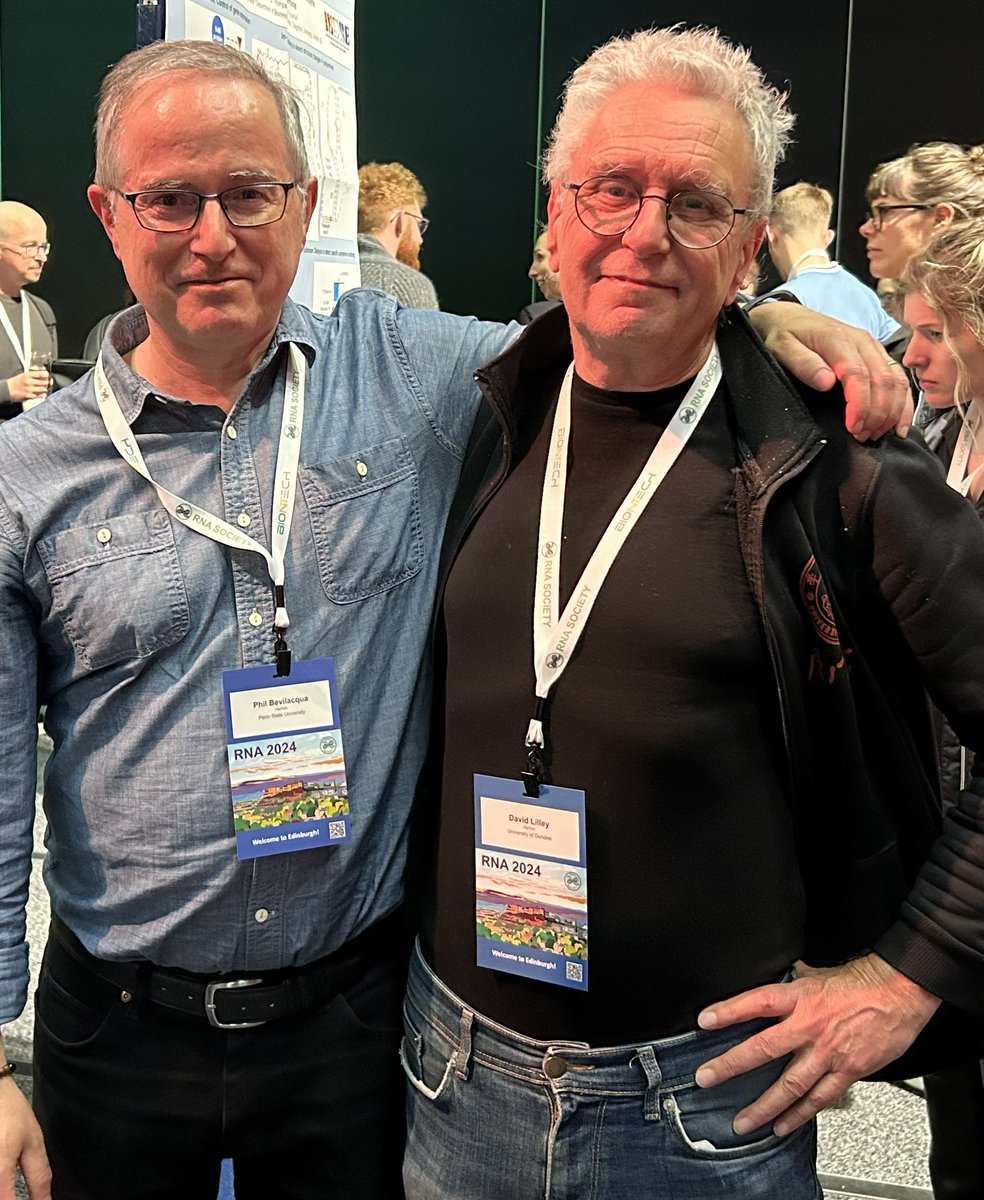 David MJ Lilley (@lilley_mj) on Twitter photo Ribozyme guys in Edinburgh, at <a href="/RNASociety/">The RNA Society</a> conference RNA2024. Great science ! <a href="/phil_bevilacqua/">BevilacquaLab</a> Ribozyme guys in Edinburgh, at <a href="/RNASociety/">The RNA Society</a> conference RNA2024. Great science ! <a href="/phil_bevilacqua/">BevilacquaLab</a>