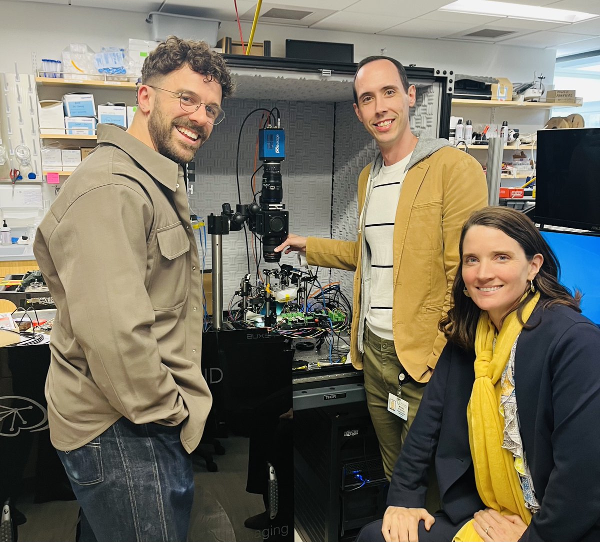 Anne Churchland (@anne_churchland) on Twitter photo Got together with <a href="/synaptokevin/">Kevin Mastro π³οΈβπ</a> & <a href="/NeuroMikeRyan/">Michael Ryan</a> from the <a href="/SCAgingBrain/">Simons Collab on Plasticity and the Aging Brain</a> to discuss #healthyaging. We take a multi-level approach to understand how brains age in the absence of disease. In this sense, aging can be an example of active remodeling rather than degeneration. Got together with <a href="/synaptokevin/">Kevin Mastro π³οΈβπ</a> & <a href="/NeuroMikeRyan/">Michael Ryan</a> from the <a href="/SCAgingBrain/">Simons Collab on Plasticity and the Aging Brain</a> to discuss #healthyaging. We take a multi-level approach to understand how brains age in the absence of disease. In this sense, aging can be an example of active remodeling rather than degeneration.