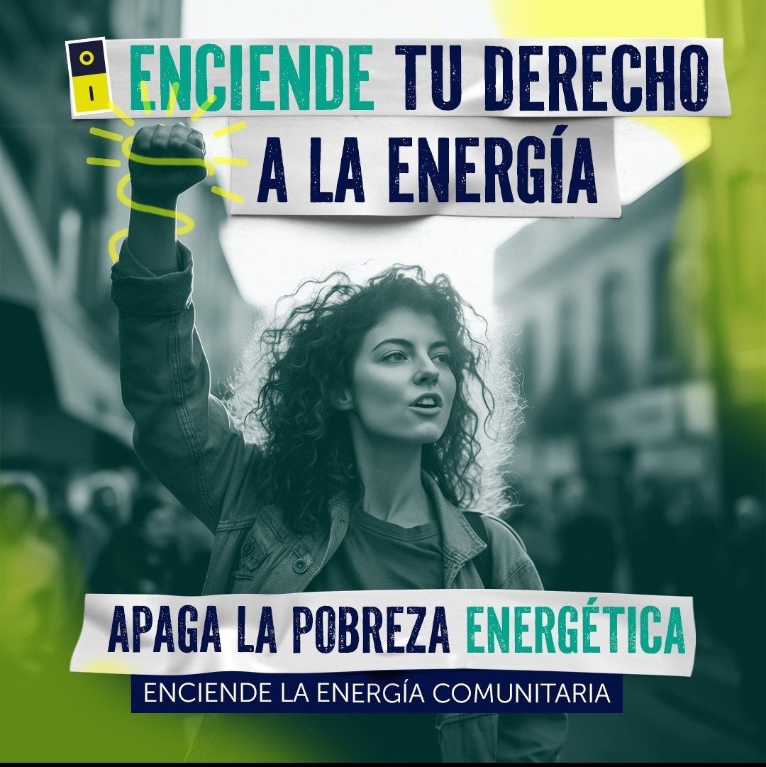 🔋Únete a nuestra petición para que el Gobierno se ponga las pilas e impulse de una vez por todas, y de verdad de la buena, las #ComunidadesEnergéticas.
🚫Apaga el oligopolio energético y 🔆#EnciendelaEnergíaComunitaria