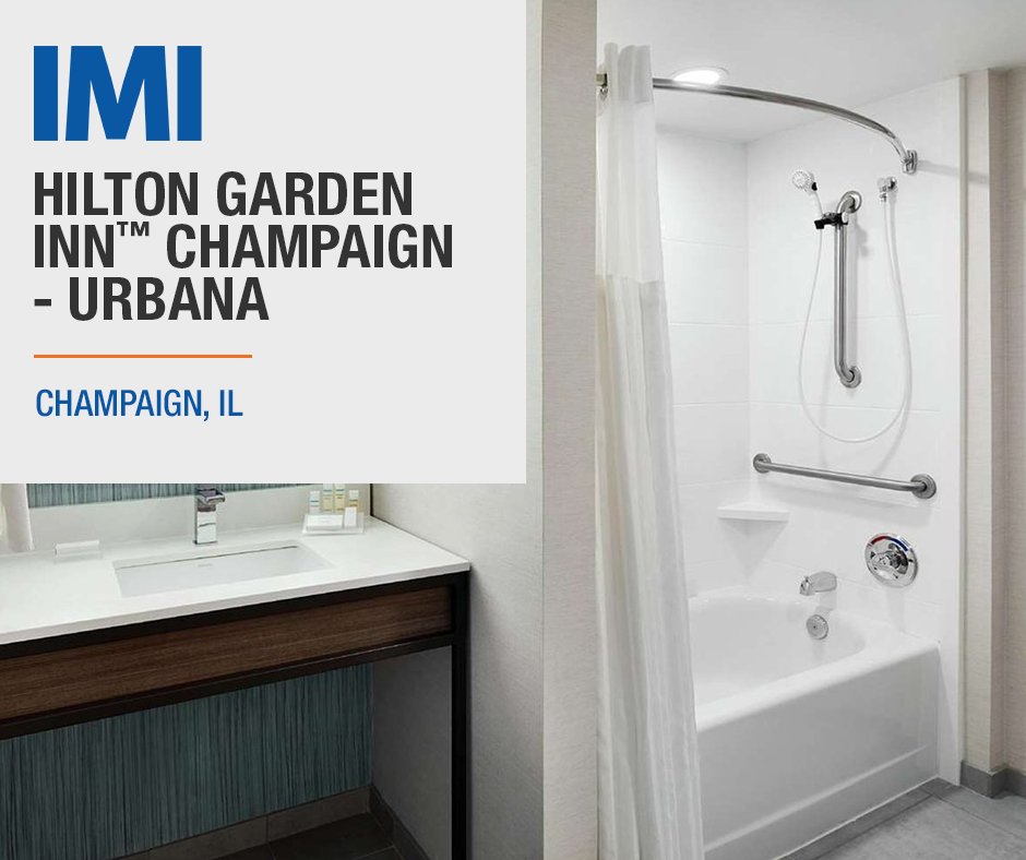 IMI recently completed this project in Champaign, IL.

This hotel is located 2 miles away from downtown dining and shopping.

imitoday.com/project/hospit…

#IMI #boutiquehotel #building #bathroomdecor #hospitalityprofessionals