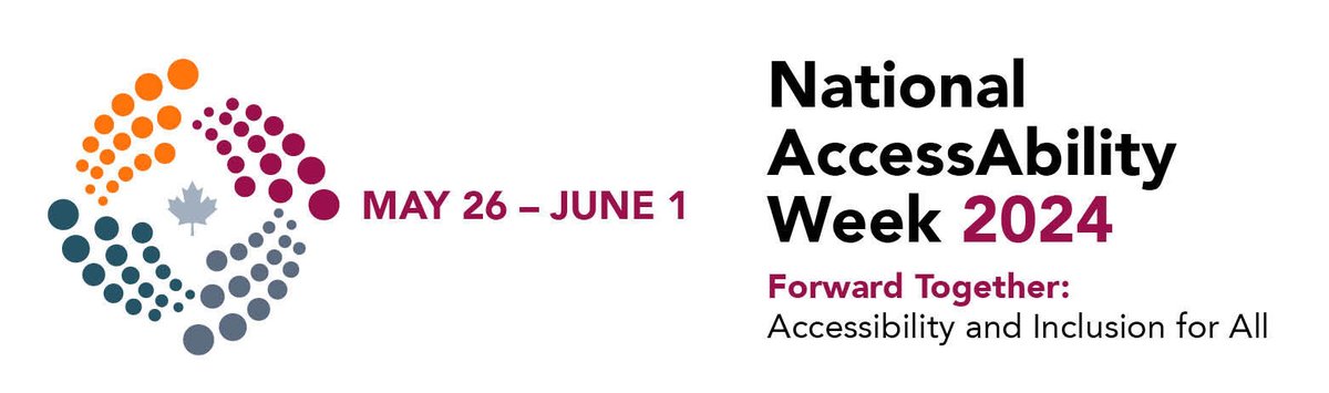 Did you know it's National AccessAbility Week? 👨‍👩‍👧‍👦 This year's theme is 'Forward Together: Accessability & Inclusion for All'. Learn more about this important initative or find resources at ow.ly/zb3h50RPALR