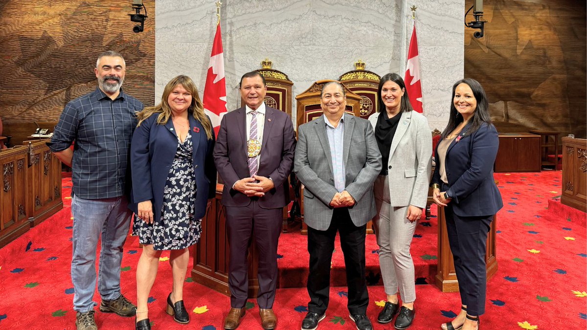 #FNFA Staff and Board Members met with Senator Brian Francis today. #FNFAinOttawa #Monetization #CTIG