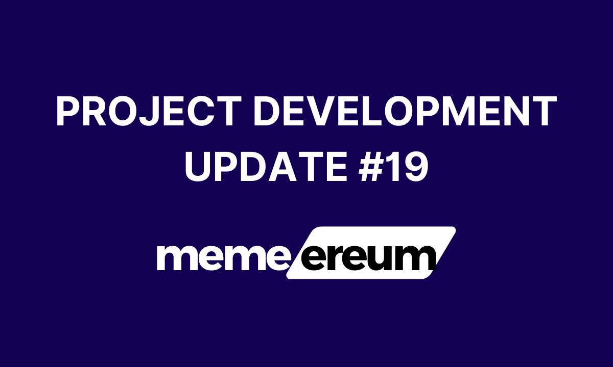 We’ve released a project development update on our Newsletter ⬇️

bit.ly/4aL20DA