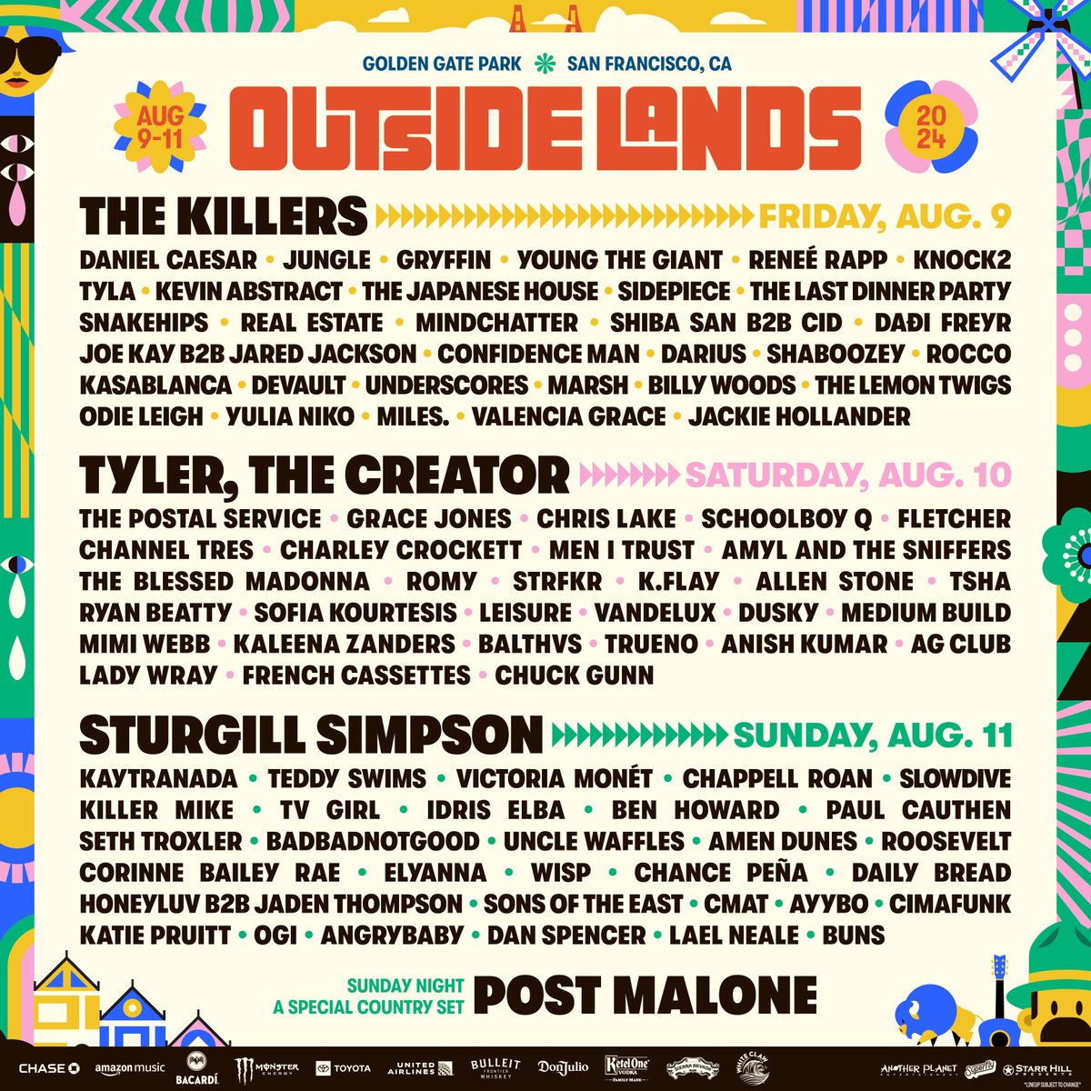 Corinne Bailey Rae (@corinnebrae) on Twitter photo We love a Sunday show ✨ Single-day tickets for <a href="/sfoutsidelands/">Outside Lands</a> go on sale tomorrow, 5/30 at 10am PT!
🎟️on.sfoutsidelands.com/trk/4nbRb We love a Sunday show ✨ Single-day tickets for <a href="/sfoutsidelands/">Outside Lands</a> go on sale tomorrow, 5/30 at 10am PT!
🎟️on.sfoutsidelands.com/trk/4nbRb