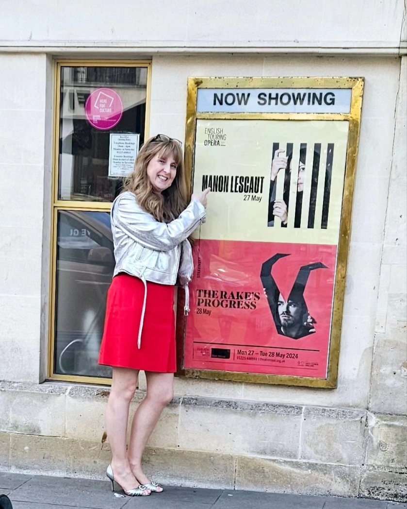 SandraOman1's tweet image. My research brought me to Bath these last few days, to once more explore the presentation of Puccini's Manon Lescaut. @ETOpera presented the final performance of their tour at the @TheatreRBath. Into the final stretch of my PhD now! @IrishResearch #GOIscholar @TUconservatoire