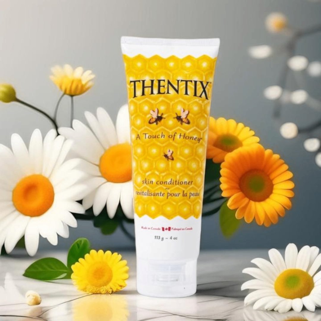Unlock radiant skin with Thentix Skin Conditioner 🌿✨. Natural ingredients deeply moisturize & soothe, perfect for harsh winters or sun recovery. Nurture your skin back to glow with Thentix. Feel the silky smooth difference today!

 #healthyskin #naturalingredients #harshwinter