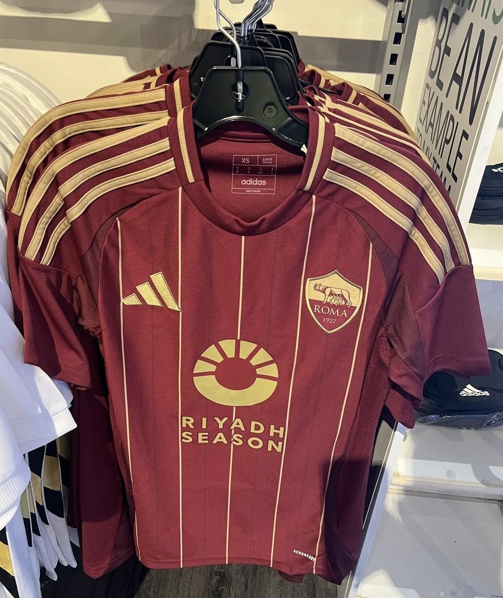 💥 LEAKED 💥 🪙AS Roma 24-25 Home Shirt