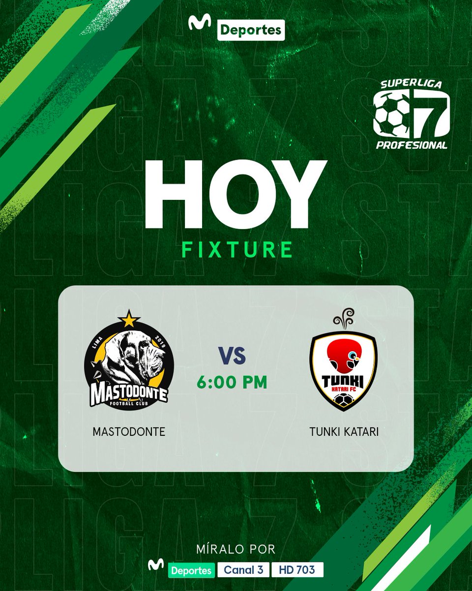 ¡𝐒𝐈𝐆𝐔𝐄𝐍 𝐋𝐎𝐒 𝐂𝐔𝐀𝐑𝐓𝐎𝐒 𝐃𝐄 𝐅𝐈𝐍𝐀𝐋 𝐃𝐄 𝐋𝐀 𝐒𝐔𝐏𝐄𝐑𝐋𝐈𝐆𝐀 𝐏𝐑𝐎𝐅𝐄𝐒𝐈𝐎𝐍𝐀𝐋 𝐅𝐔́𝐓𝐁𝐎𝐋 𝟕! 🔥 Mastodonte FC 🆚 Tunki Katari 🖥️ 003 / 703 HD de Movistar TV