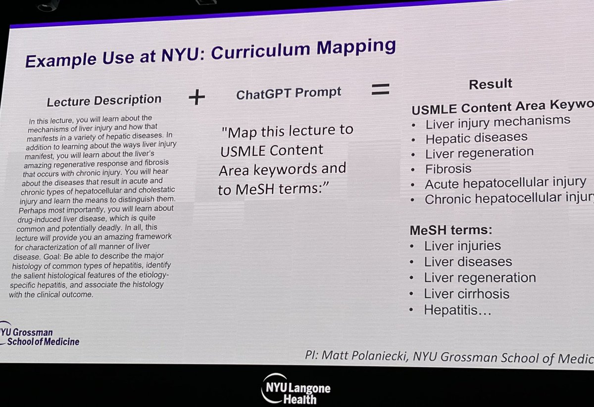 Anthony R Artino Jr (@mededdoc) on Twitter photo Wow, some of the stuff <a href="/nyulangone/">NYU Langone Health</a> is doing with #GenAI in #MedEd is fantastic, not to mention mind blowing!!! <a href="/TheNEGEA/">TheNEGEA</a> #NEGEA2024
🤯🤯🤯🤯🤯🤯🤯🤯🤯🤯🤯🤯🤯
<a href="/marctriola/">Marc Triola</a> <a href="/AdamRodmanMD/">Adam Rodman</a> <a href="/AvrahamCooperMD/">Avraham Z. Cooper, MD 🩺</a> <a href="/nickmmark/">Nick Mark MD</a> Wow, some of the stuff <a href="/nyulangone/">NYU Langone Health</a> is doing with #GenAI in #MedEd is fantastic, not to mention mind blowing!!! <a href="/TheNEGEA/">TheNEGEA</a> #NEGEA2024
🤯🤯🤯🤯🤯🤯🤯🤯🤯🤯🤯🤯🤯
<a href="/marctriola/">Marc Triola</a> <a href="/AdamRodmanMD/">Adam Rodman</a> <a href="/AvrahamCooperMD/">Avraham Z. Cooper, MD 🩺</a> <a href="/nickmmark/">Nick Mark MD</a>
