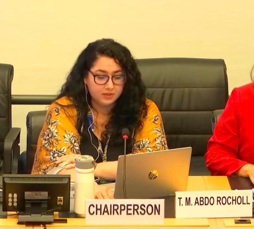 Tania Abdo Rocholl, experta paraguaya en Derechos Humanos fue reelecta en el Comité de Derechos Humanos de las Naciones Unidas para el periodo 2025 - 2028.