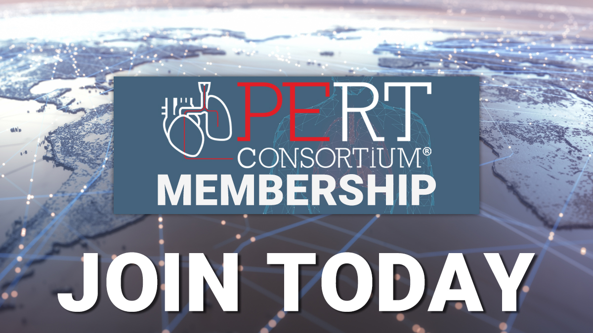 Become a part of the global movement to improve pulmonary embolism care! Join The PERT Consortium™ now and collaborate with experts to make a real difference. 

Don't miss out, join today: pertconsortium.org/membership/ #PERT #JoinNow