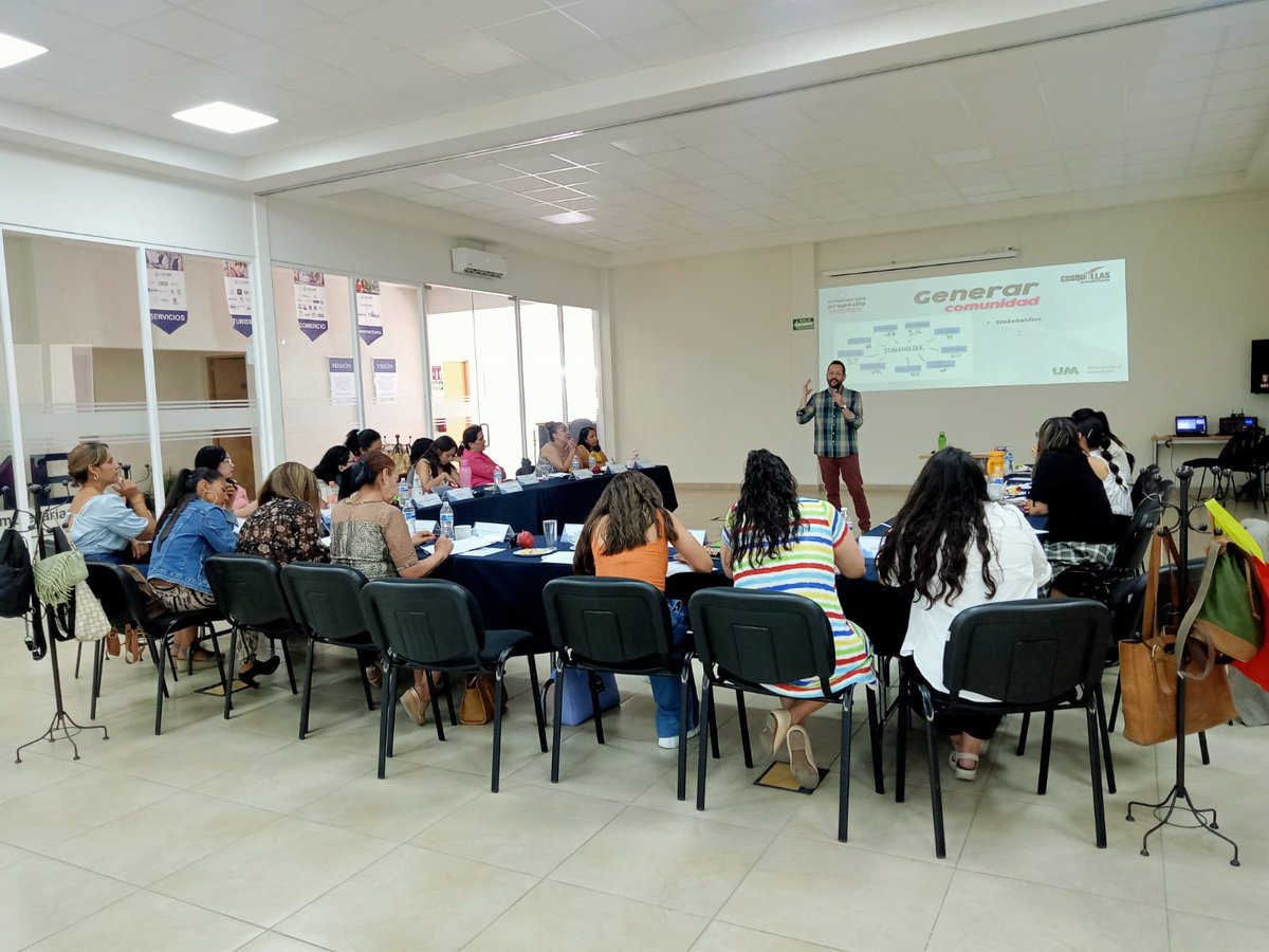 #Entérate 👩‍💻Con “Liderazgo empresarial II” terminaron las mentorías del 𝙋𝙧𝙤𝙜𝙧𝙖𝙢𝙖 𝙙𝙚 𝘾𝙖𝙥𝙖𝙘𝙞𝙩𝙖𝙘𝙞ó𝙣 𝙙𝙚 𝙀𝙢𝙥𝙧𝙚𝙣𝙙𝙚𝙙𝙤𝙧𝙖 𝙖 𝙀𝙢𝙥𝙧𝙚𝙨𝙖𝙧𝙞𝙖. El cierre estuvo a cargo de 𝙀𝙙𝙪𝙖𝙧𝙙𝙤 “𝙀𝙙𝙪𝙚𝙡𝙚𝙛𝙖𝙣𝙩𝙚” 𝙂ó𝙢𝙚𝙯 𝙉𝙖𝙫𝙖𝙧𝙧𝙤.