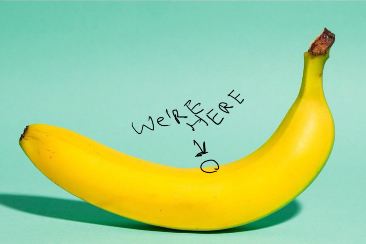 Bananas come to those who wait...

Patience.