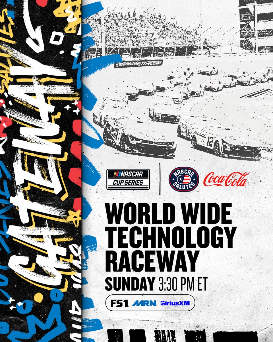 Racing in the shadow of the Arch! SUNDAY | 3:30 p.m. ET | FS1