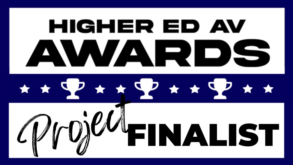 Congrats to the PROJECT finalists for the 2024 Higher Ed AV Awards! Incredible work #HigherEd peeps! See ya at the live ceremony on June 10 at #InfoComm24!

higheredav.com/2024-higher-ed… 

#edtech #avtweeps #higheredav @Baylor @BelmontUniv @JALCollege @MTSU @UofAlabama @UCLA