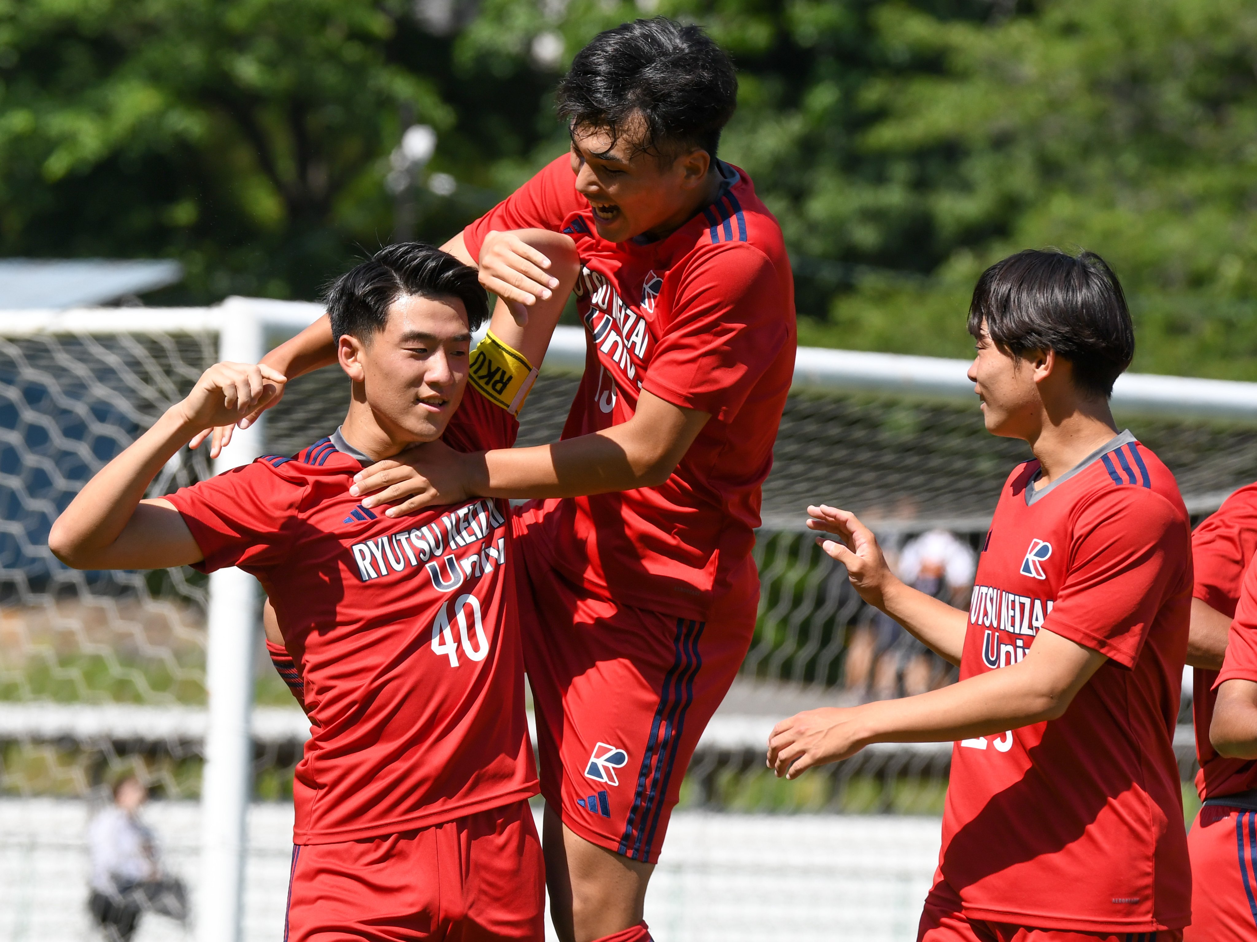 RKU 流通経済大学サッカー部ジャージ 上O 短パン下O 長ズボンXO