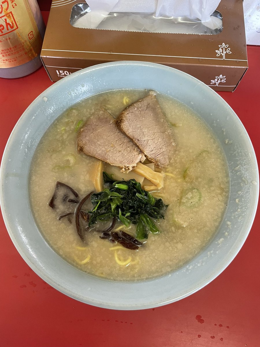 朝ラー。

#秋田ラーメン
#ラーメンショップ飯島
#ラーショ