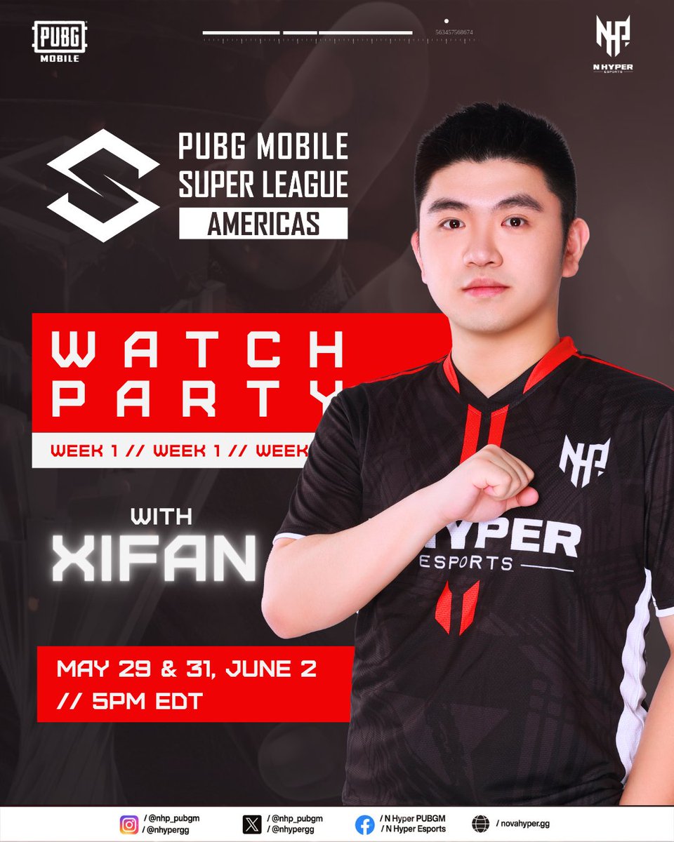 🔴 LIVE NOW!

📍 youtube.com/live/A7pclOo_7…

#PMSL #nhppubgm #RunItHyper #pmslamericas #pubgmobile #pubgm
