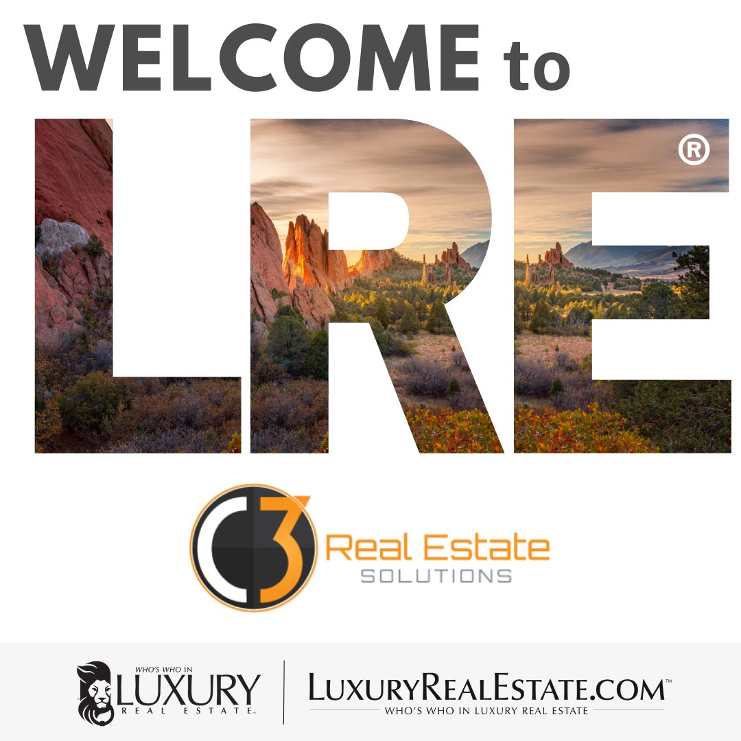 📣 Who’s Who in Luxury Real Estate Welcomes C3 Real Estate Solutions, LLC of Fort Collins, Colorado to their Global Community!👏

➡ Read More: luxre.com/u/2cU

#luxuryrealestate

#whoswhoinluxuryrealestate

#LREnetwork