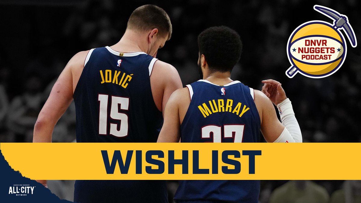 NEW Episode with @BrendanVogt, @HarrisonWind, @DLineCo and special guest @NBABlackburn 📋 Nuggets offseason wish list ✅ Jamal's season ✅ Ring Chasers ✅ Backup center ✅ Point guard? 📺 youtube.com/watch?v=tWt4gN… 🎧 megaphone.link/BSND5202366019