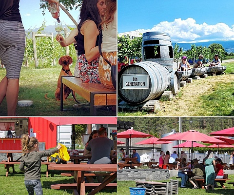 Family-Friendly BC Wineries and More for #Summer 2024. #bcwine @bcwine @8th_generation @chainreactwine @spearheadwinery @paintedrockwine @tantaluswine @winemakers_cut @Kalalawines #petfriendly #childfriendly #winelover wp.me/p1rfI3-9sw