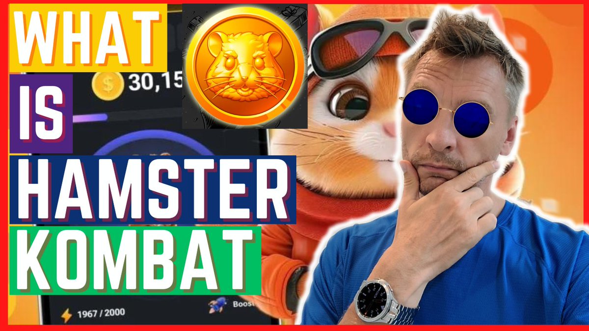 #Telegram is flooded with click to play games and dapps. #HamsterKombatAirdrop airdrop is coming up so get in on the fun. Register with the ref link and get 5,000 free #HamsterKombat tokens. youtu.be/gEfYzcd4sKs