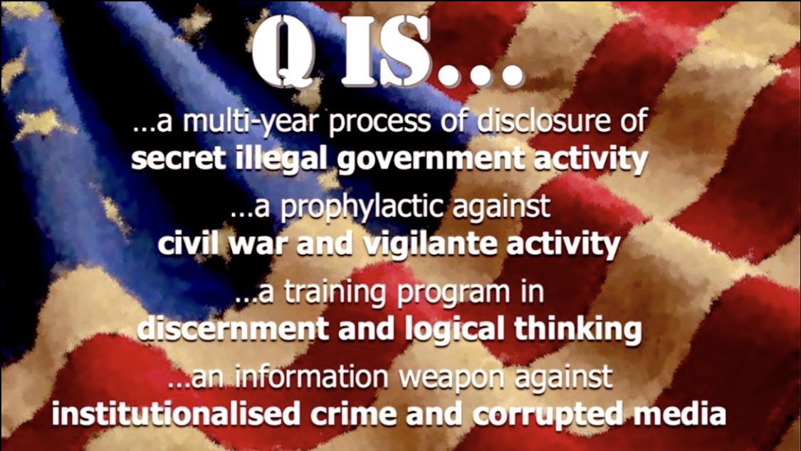 What is Q about? ONE of the best synopsis I’ve seen 👇