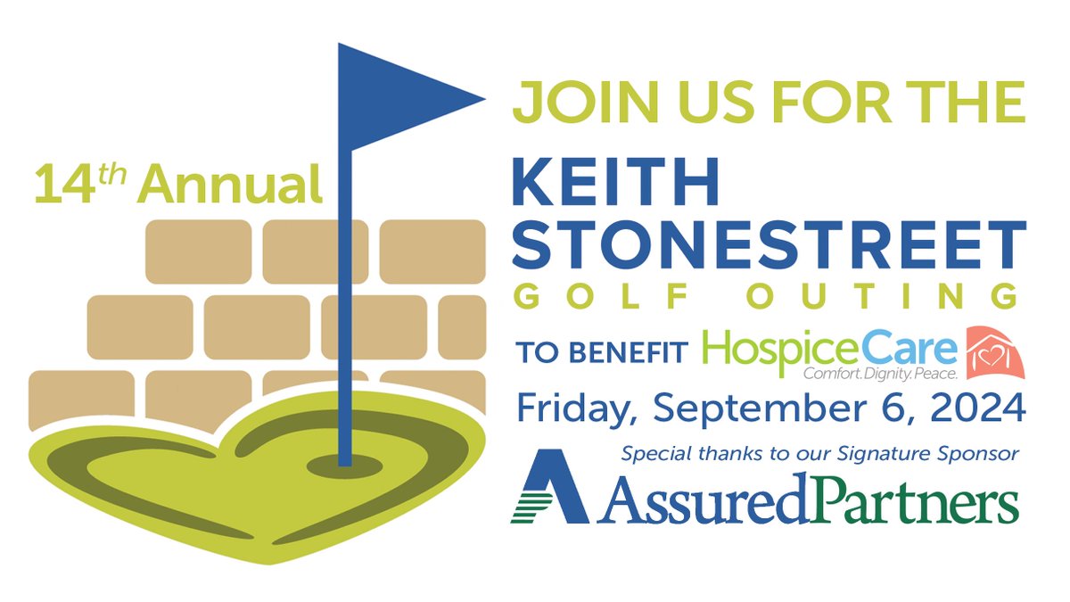 You’re invited to join us for a wonderful day of golf, food and fun at the 14th Annual Keith Stonestreet Golf Outing to Benefit HospiceCare on Friday, Sept. 6 at the Edgewood Country Club course in Sissonville. Register today at hospicecarewv.org/14th-annual-ke…