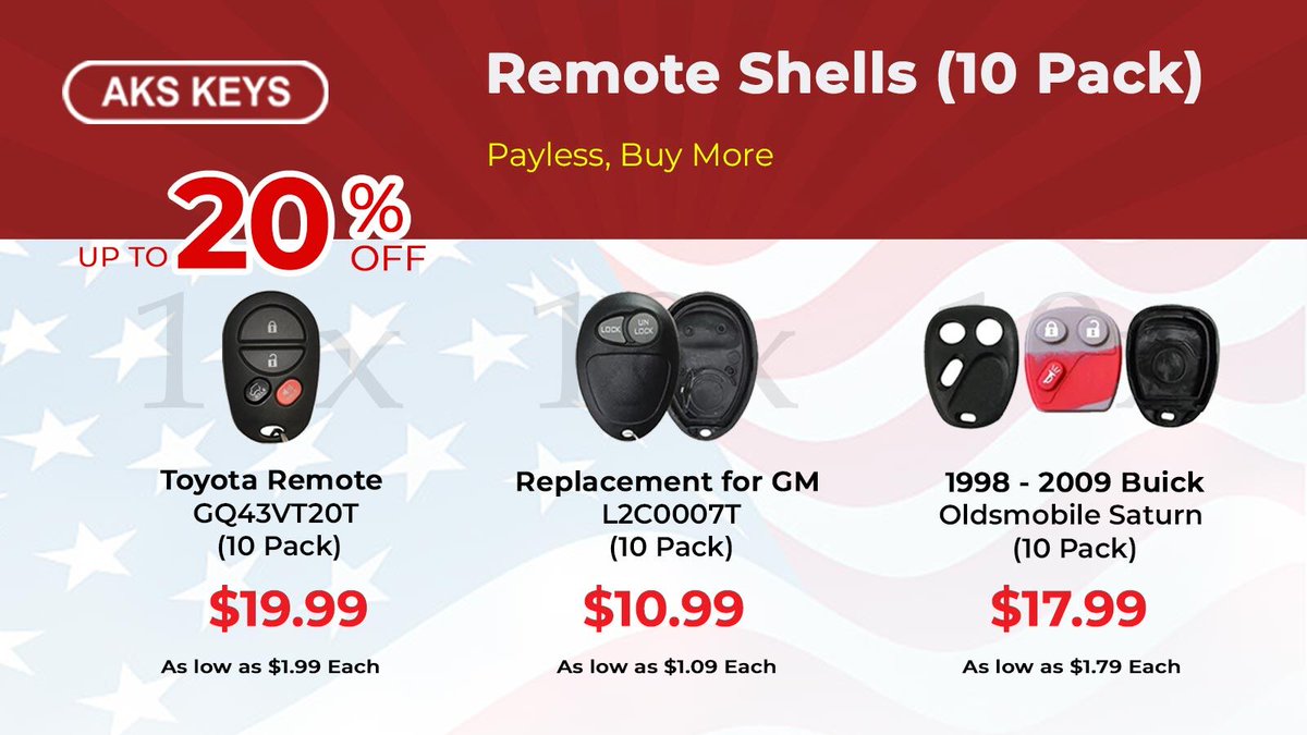 LksmithKeyless's tweet photo. 🚨Oh no! Hours left to save on the Memorial Day sale
https://t.co/ZaMuFbyD6m

#AutomotiveKeys #AUTELSoftwares #OBDSTARKeyMasterG3 #XTOOLProducts
#RemoteShells #SecurityCameras #ADVANCEDDIAGNOSTICS #BlackWidow https://t.co/w9dZAwG5pP