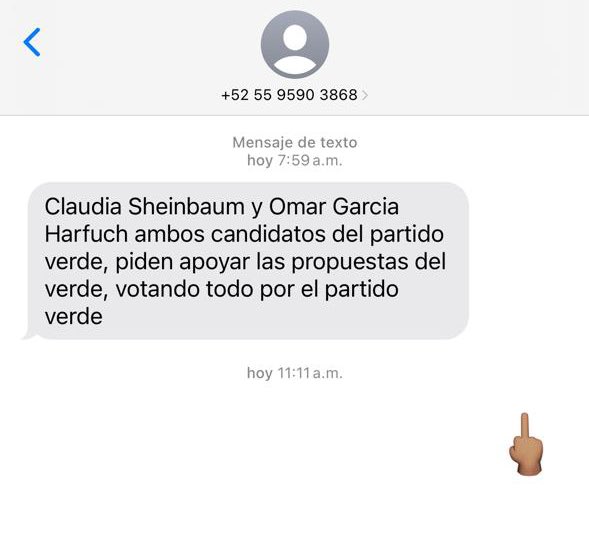 tamR2M's tweet photo. Te lo digo por aquí también @Claudiashein 🖕🏽🖕🏽🖕🏽 https://t.co/W0tZU5ocNI