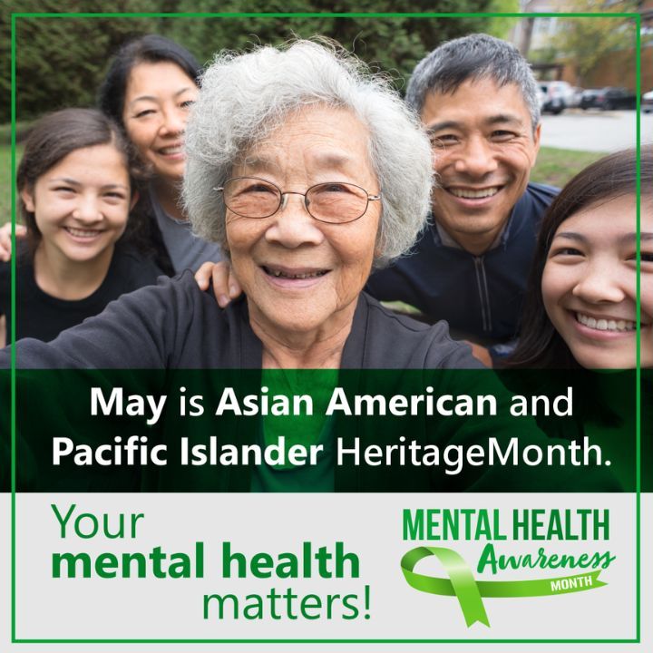 May is Asian American and Pacific Islander Heritage Month. We honor their diverse cultural heritage and support their mental health. Help is available for all. FindSupport.gov #MHAM2024 #MentalHealthAwareness #AAPIHeritageMonth #NASW