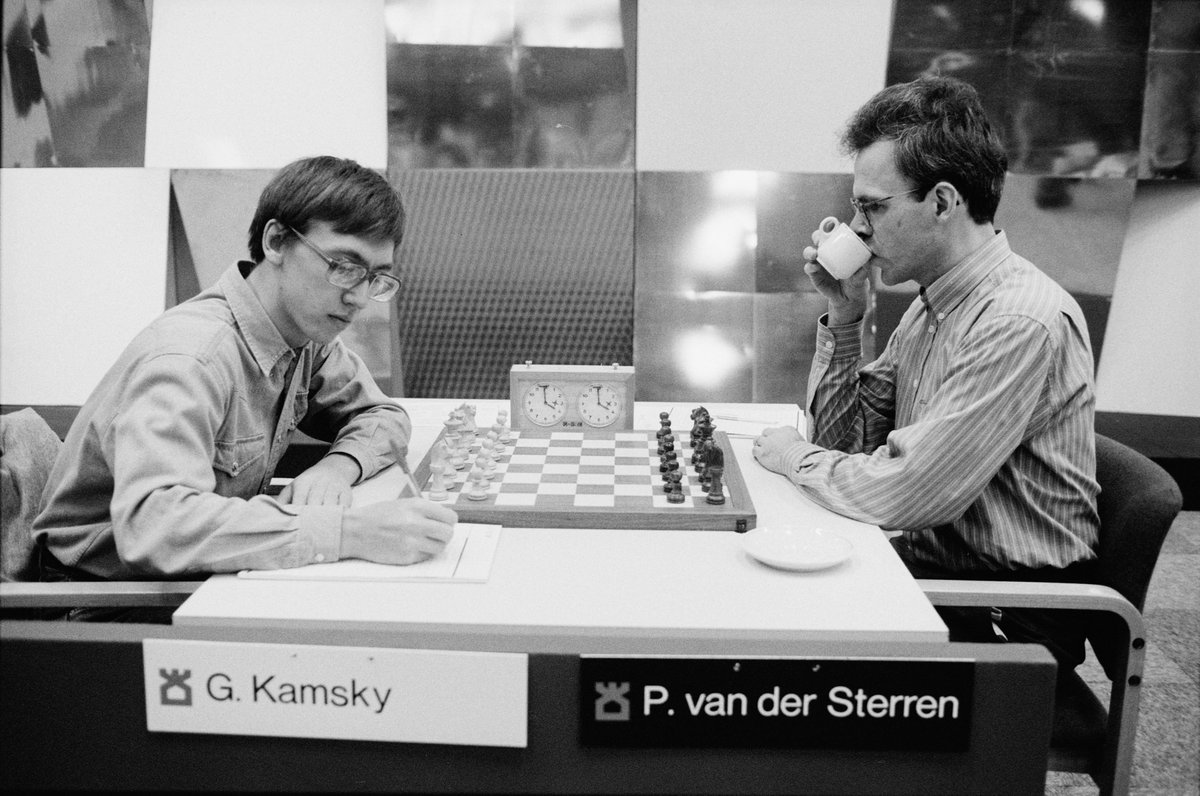 Born 50 years ago today in Novokuznetsk, RSFSR (USSR) - grandmaster Gata Kamsky.
A former world #4 (in July 1995, behind Kasparov, Karpov &amp; Ivanchuk), in 1996 he challenged Karpov for the FIDE World Championship. A World Cup winner in 2007, he has been U.S. Champion 5 times.