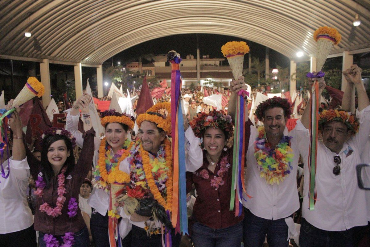 En #Huejutla se escuchó fuerte y claro: ¡Viva Morena! ¡Viva la Cuarta Transformación!  En este Cierre de Campaña la fuerza del pueblo se hizo presente mostrando su apoyo a este proyecto de nación. Vamos a lograr el cambio verdadero, este 2 de junio. #SimeySenadora