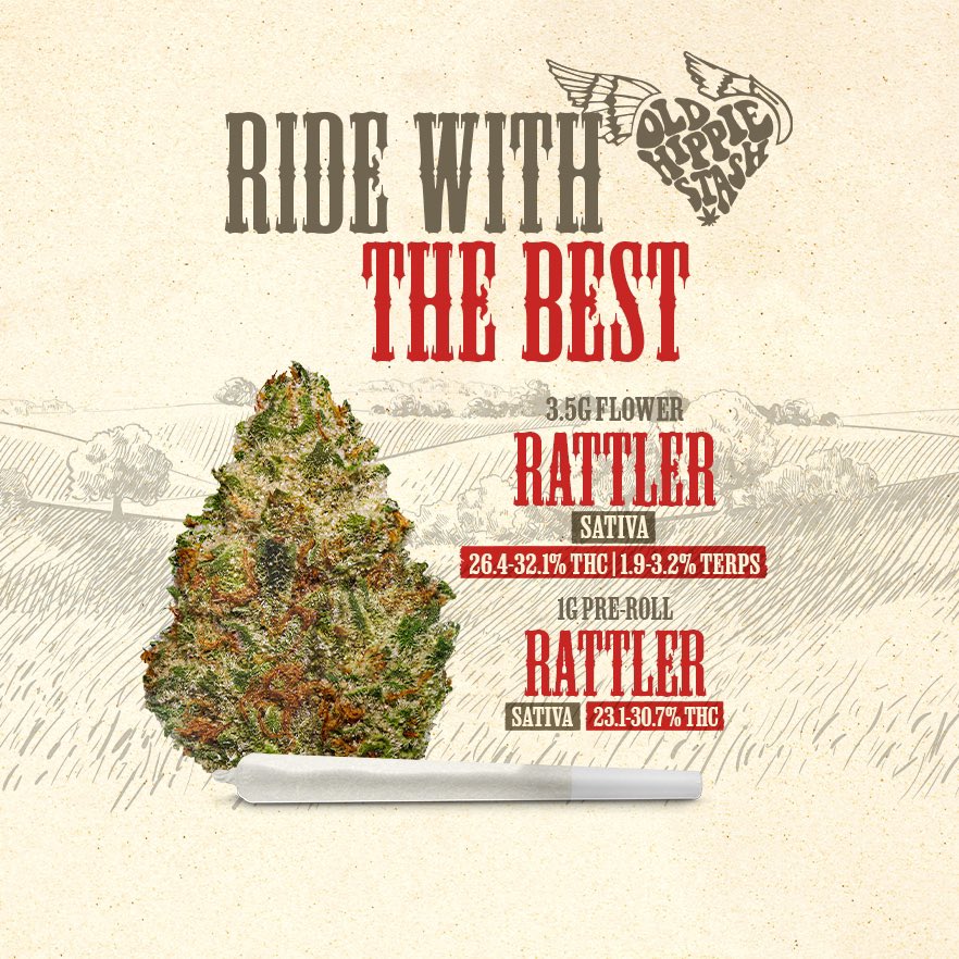 This sativa packs a bite 🐍 🌿@BellamyBrothers crowd favorite, Rattler, is now back in stock!

Shop.Trulieve.com