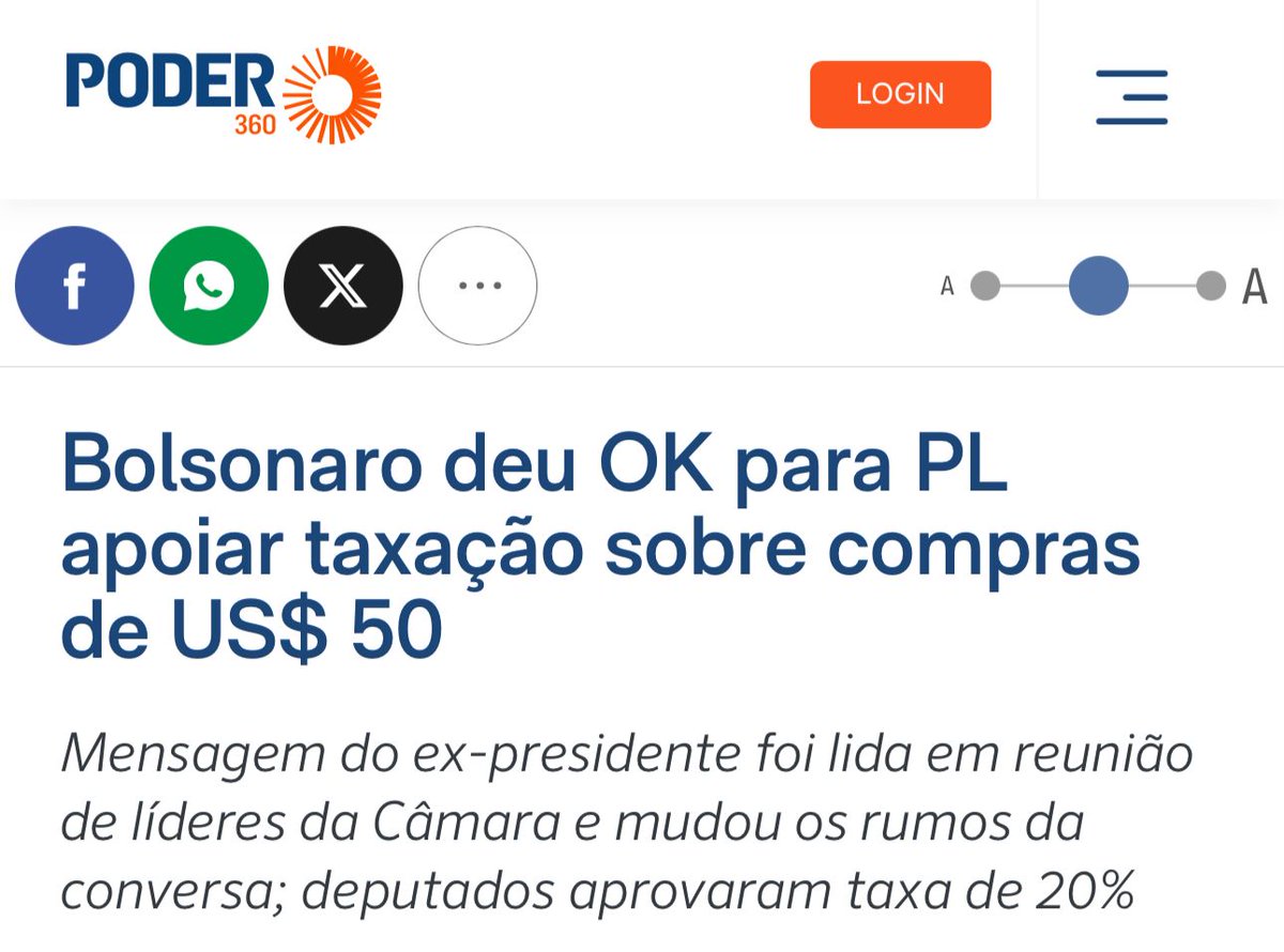 Se o Lula taxou compras internacionais, por que políticos bolsonaristas apoiam com aval do Bolsonaro?