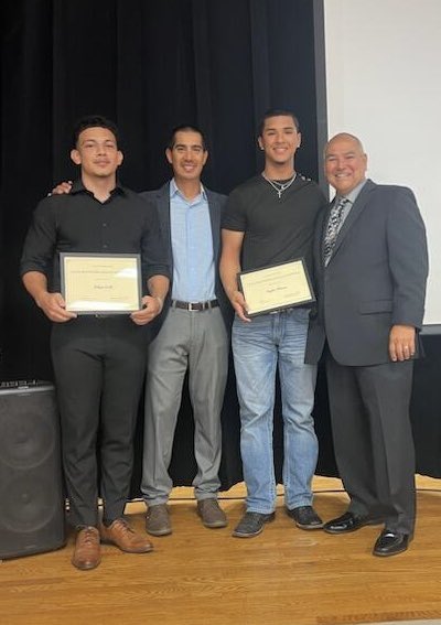 Congratulations to this year’s Coach Rod Hardin Athletic Scholarship recipients!These two young men have a bright future ahead of them and look forward to seeing their success. <a href="/Jayden_Aleman8/">Jayden Aleman</a> <a href="/Johnie_lott1/">Johnie</a>