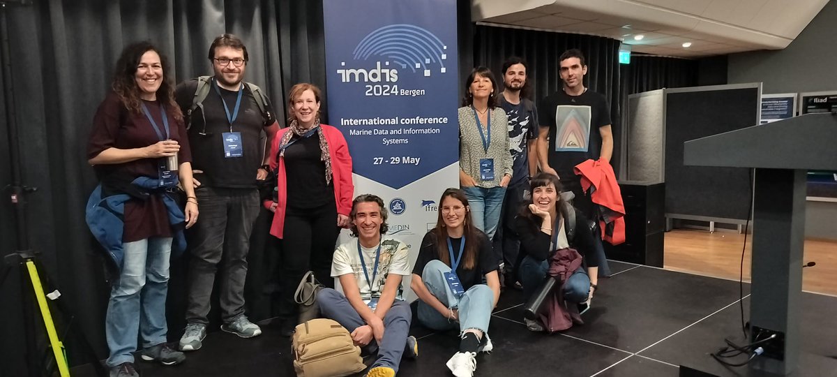 Gerardo Bruque (@g_bruque) on Twitter photo Ya hemos concluido #IMDIS2024 (International Conference on Marine Data and Information Systems). El <a href="/CSIC/">CSIC</a> presente gracias a los equipos de <a href="/utm_csic/">Unidad de Tecnología Marina (UTM-CSIC)</a> y del <a href="/IEOoceanografia/">Instituto Español de Oceanografía</a>. Todo un placer compartir experiencias y aprendizajes. Ya hemos concluido #IMDIS2024 (International Conference on Marine Data and Information Systems). El <a href="/CSIC/">CSIC</a> presente gracias a los equipos de <a href="/utm_csic/">Unidad de Tecnología Marina (UTM-CSIC)</a> y del <a href="/IEOoceanografia/">Instituto Español de Oceanografía</a>. Todo un placer compartir experiencias y aprendizajes.