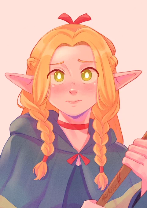 Started watching Dungeon Meshi #DungeonMeshi 