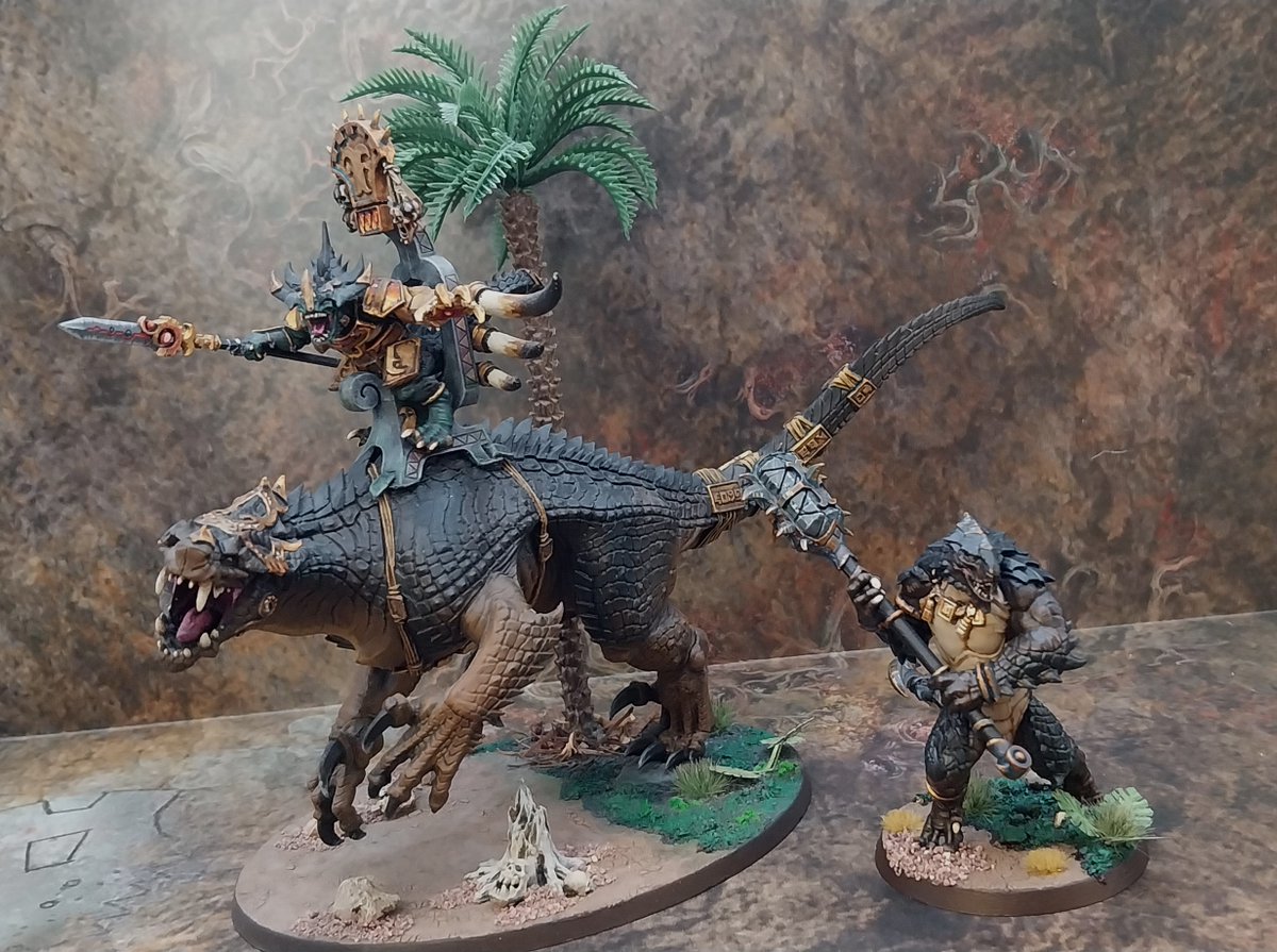 Current #NewAoS Seraphon Spearhead Progress

Completed Models : 2/14
Assembled Models: 6/14

Need to get to work building Saurus. Disclaimer: Nothing new was bought for this, just building it from what I have already from last year! #WarhammerCommunity #Warmongers