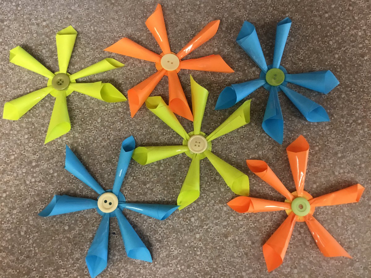 Part 8 - Inspired by the story ‘The Imaginary Garden’ by Andrew Larsen and Irene Luxbacher, Ss used different craft materials (paper, buttons, tape and glue) to create an assortment of flowers for our collaborative garden masterpiece.