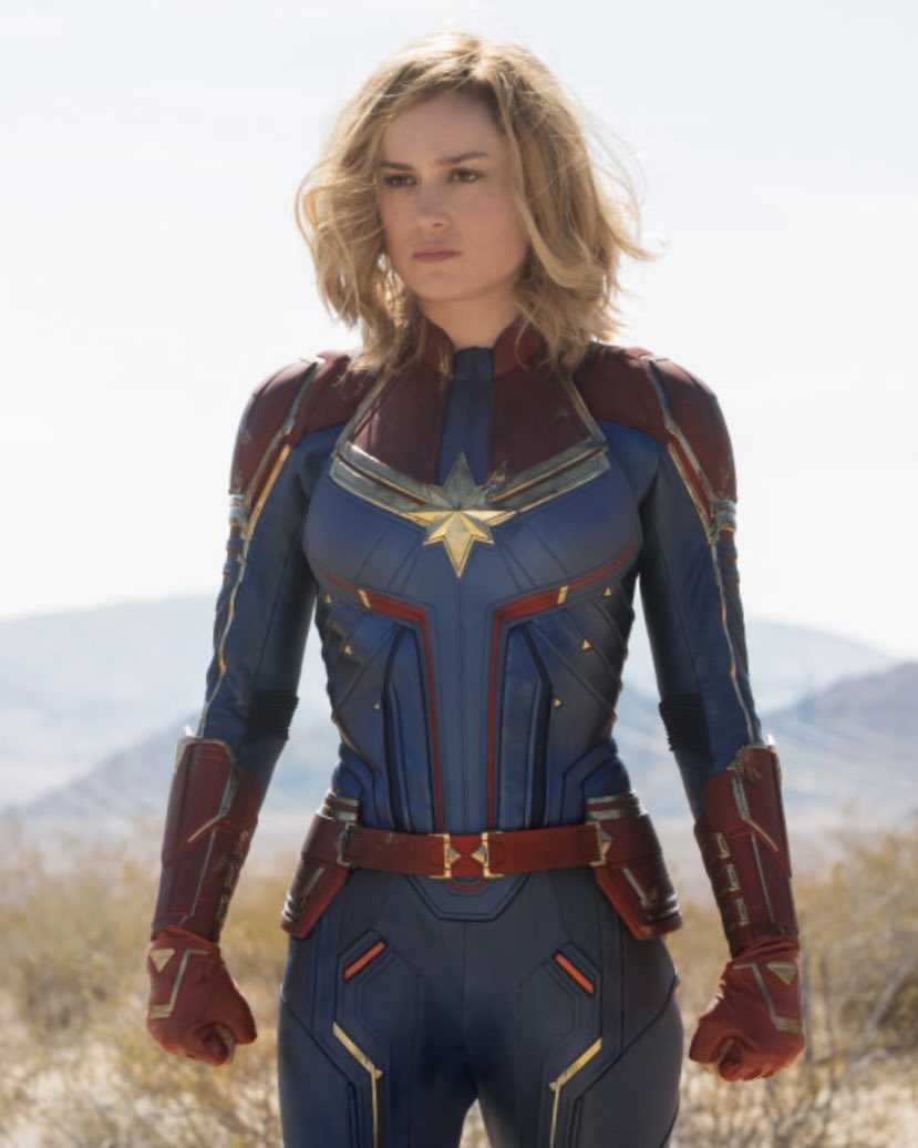 Brie Larson shares her advice for new Superhero actors: “Really understand how to be able to go to the bathroom in your suit. The first Captain Marvel, it was a 45-minute thing to get me in and out of that costume.'