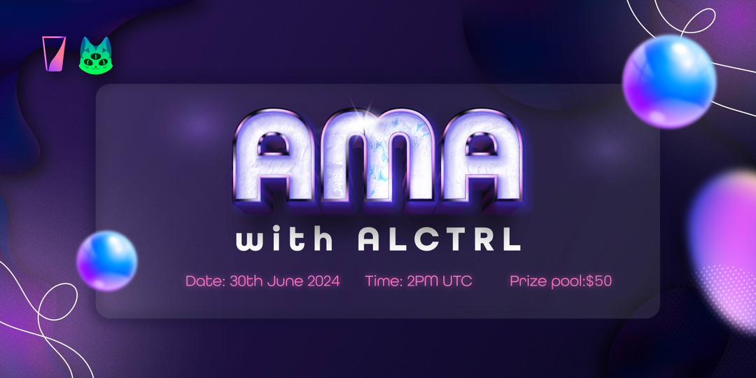 Yo Anons!

Join us tommorow at 2PM UTC for an AMA with @OfficialAltCTRL to discuss about possible synergies  between both communities.

With a $50 cash prize for 2 lucky attendees.
Be in attendance and join both communities to stand a chance of winning.